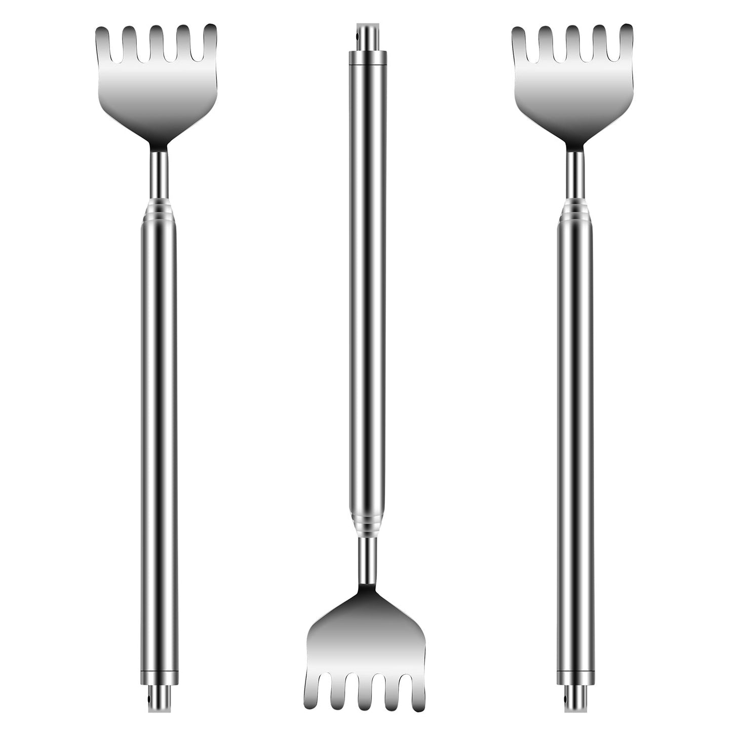 3Pcs Telescopic Back Scratchers