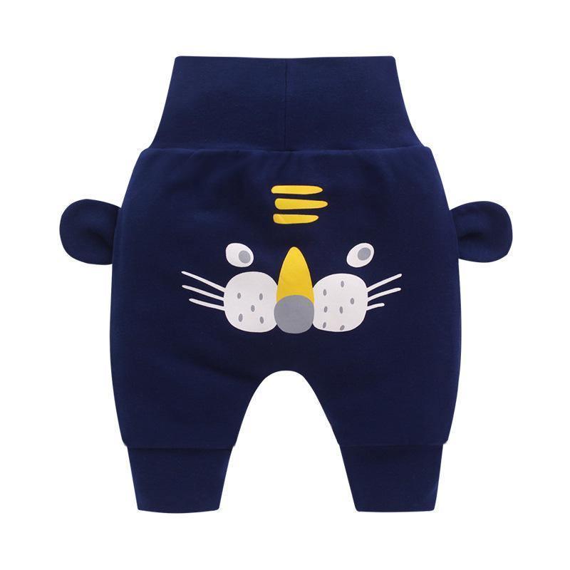 New Baby Fashion Long Pants Cartoon Animal Printing Baby Trousers Kid Wear Baby Pants For Kids