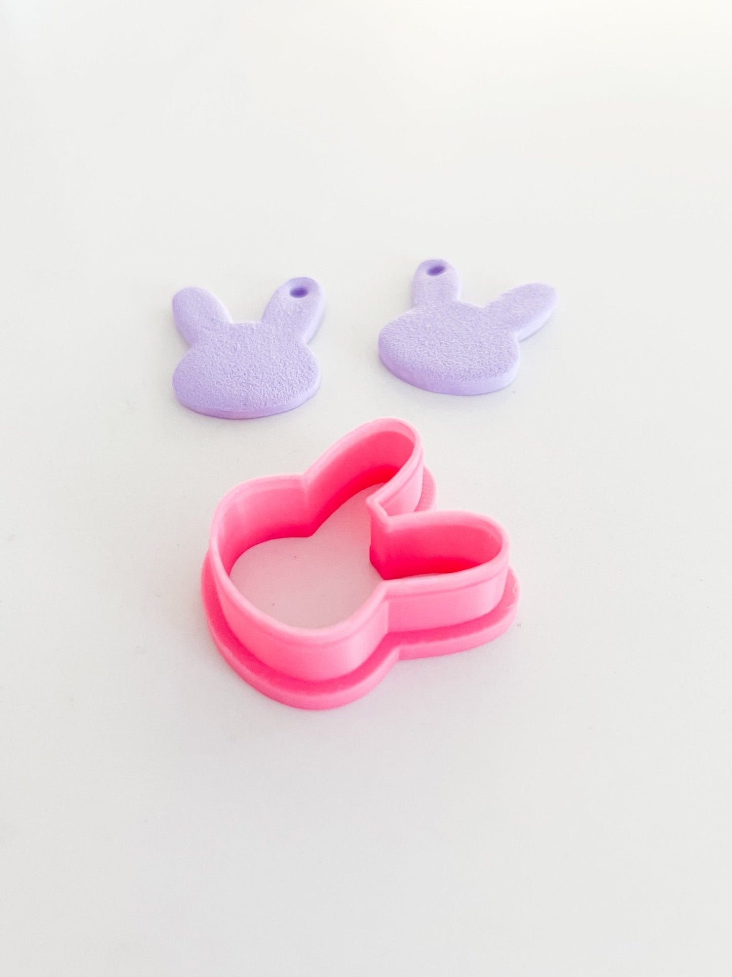 Bunny Polymer Clay Cutter - Dangle