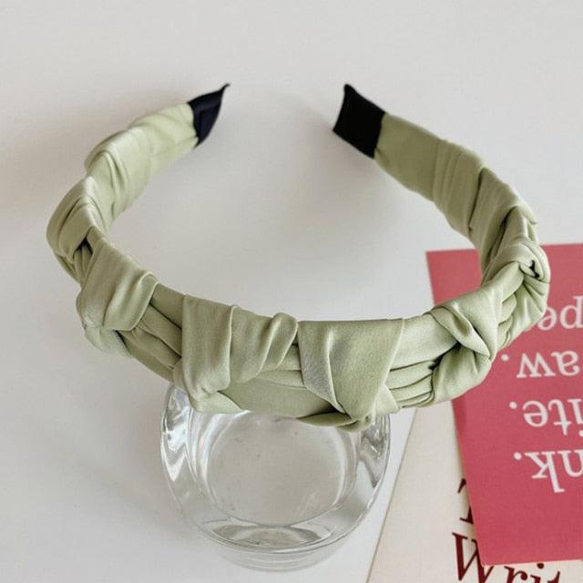 Women Hair Accessories Wide Side Flower Hairband Casual Soft Hair Hoop Quality Headband Gorgeous Hair Accessories For Women