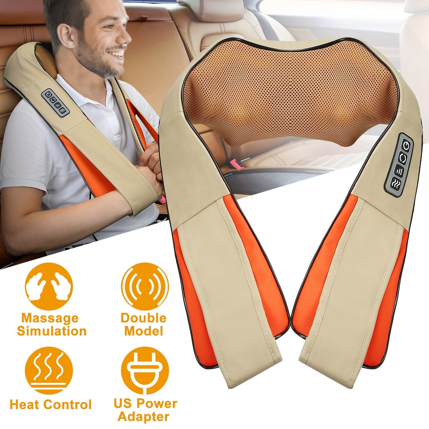 Neck Shoulder Massager Electric Back Massage