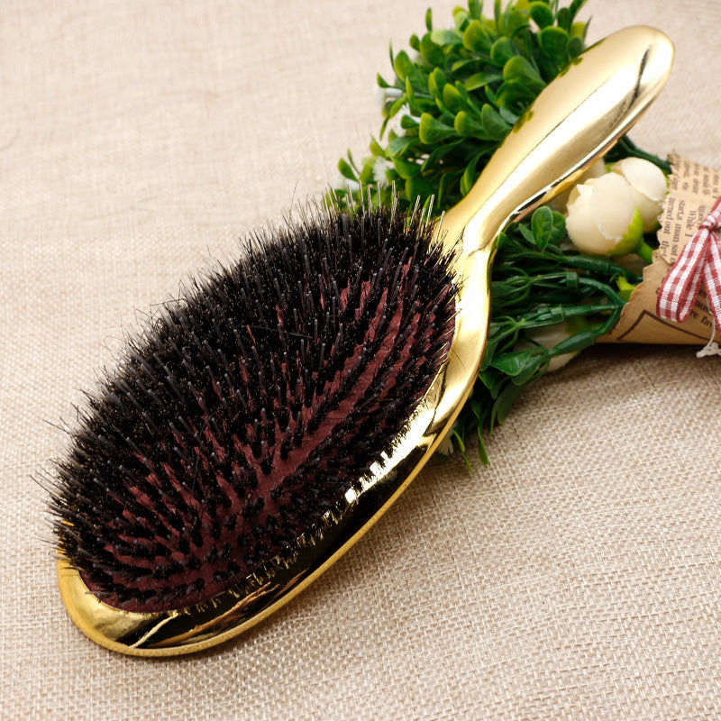 Hair Care Massage Pig Hair Big Board Comb Air Bag Wild Boar Hair Massage Style Air Cushion Comb