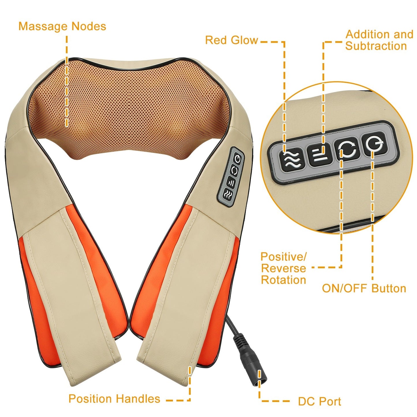 Neck Shoulder Massager Electric Back Massage