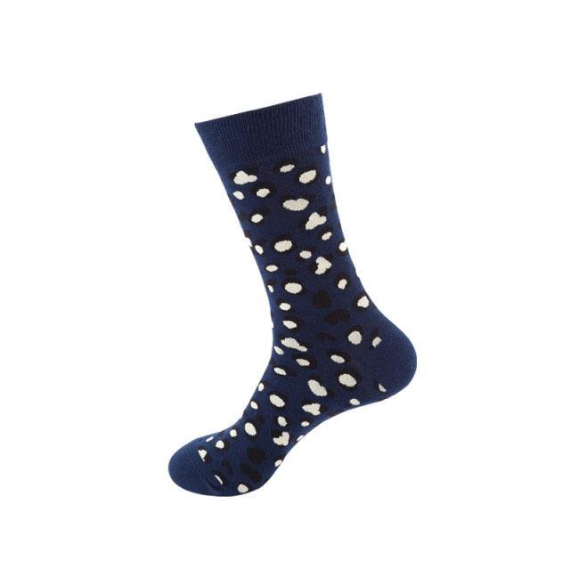 Women's Colorful Cotton Socks Fruits Banana Avocado Lemon Egg Cookie Donuts Food Happy Color Socks