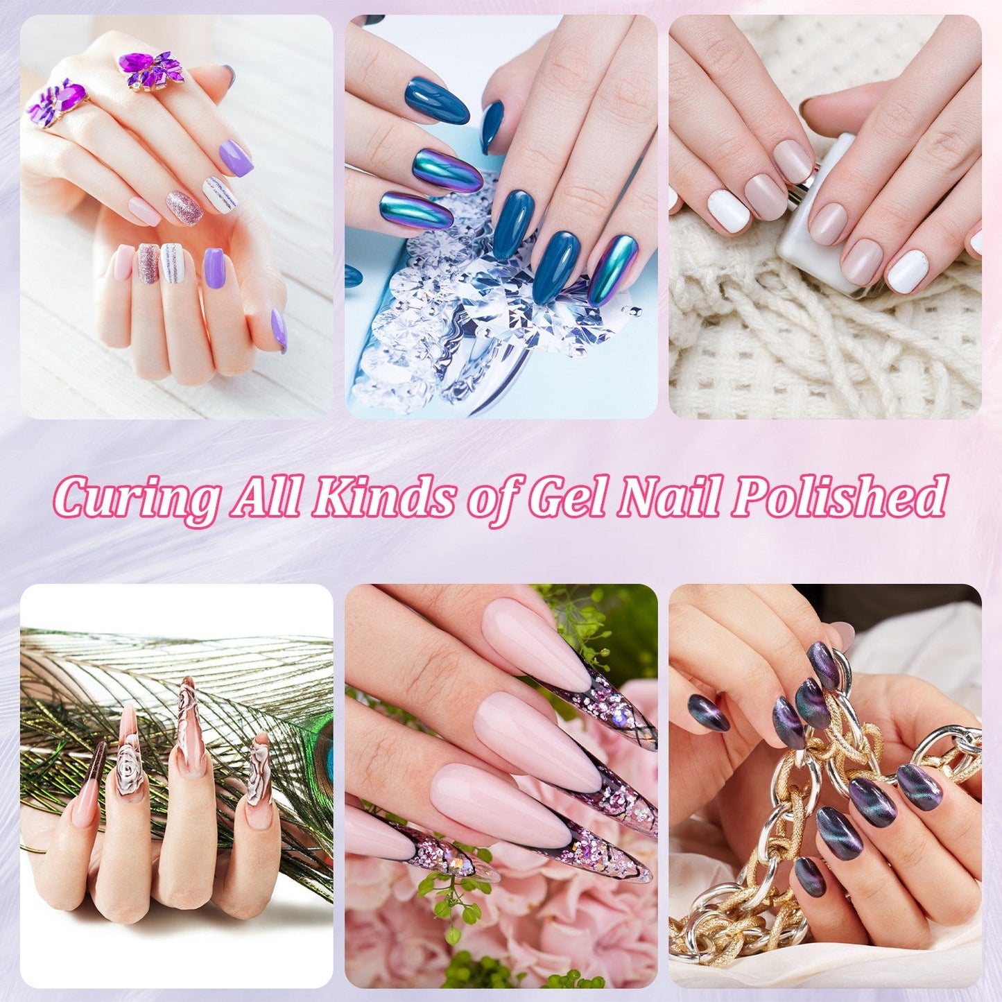 120W LED UV Nail Lamp