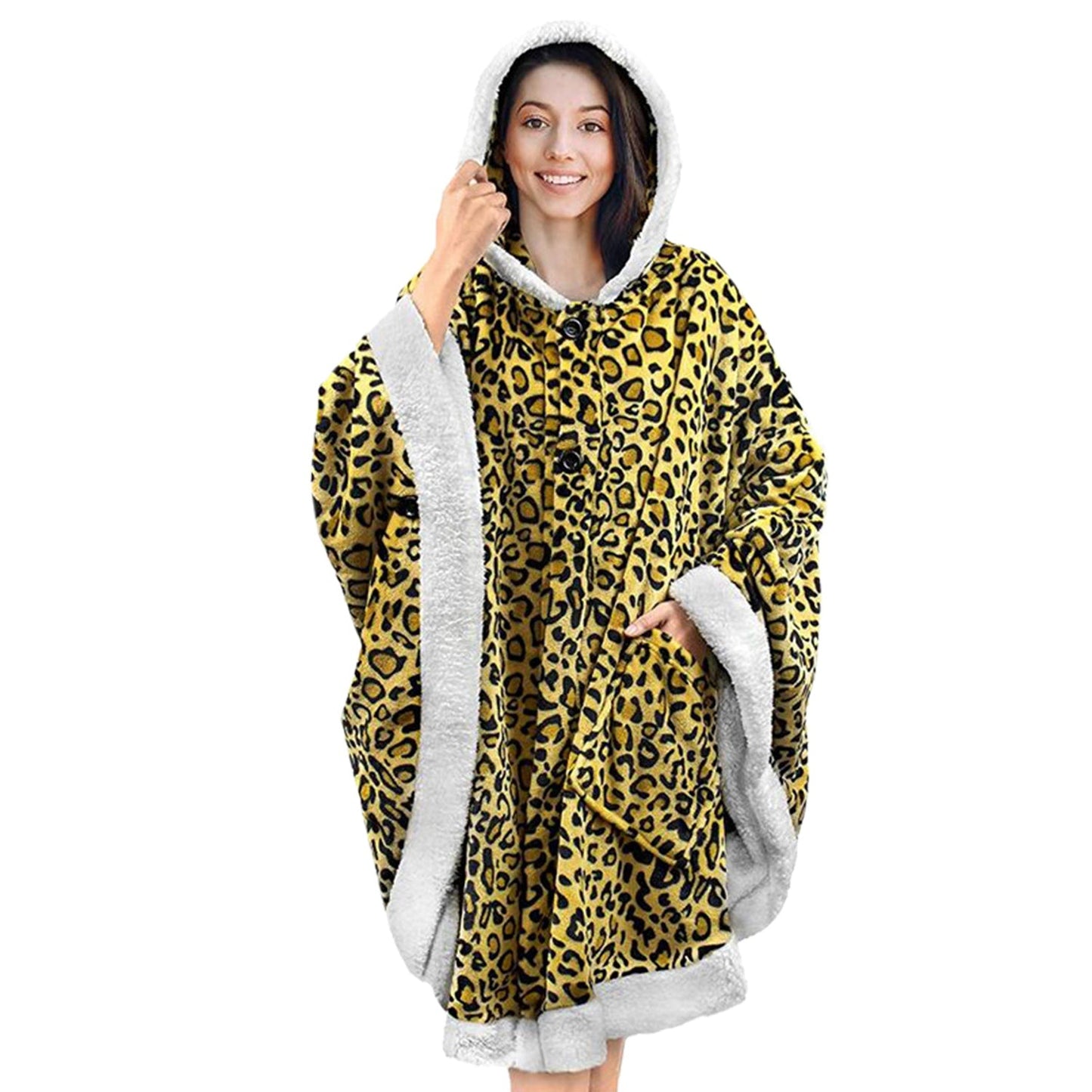 Soft Hoodie Blanket Snuggle Wrap