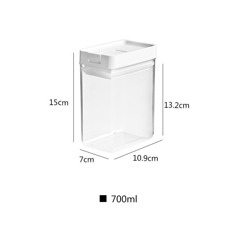 Kitchen Food Sealed Cans Plastic Large-capacity Moisture-proof Storage Box Whole Grain Storage Tank Dry Cargo Box