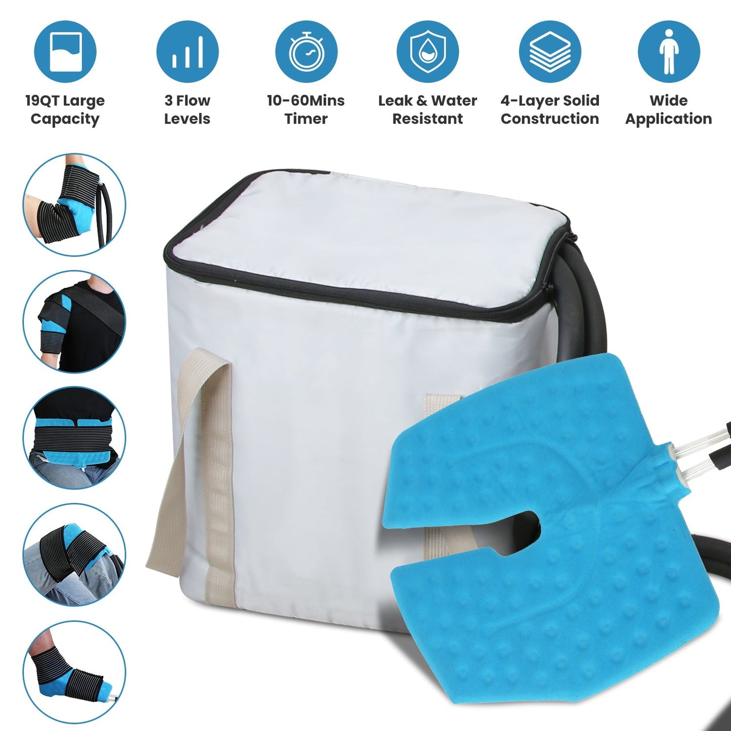 Cold Rush Therapy Machine with 3 Speeds