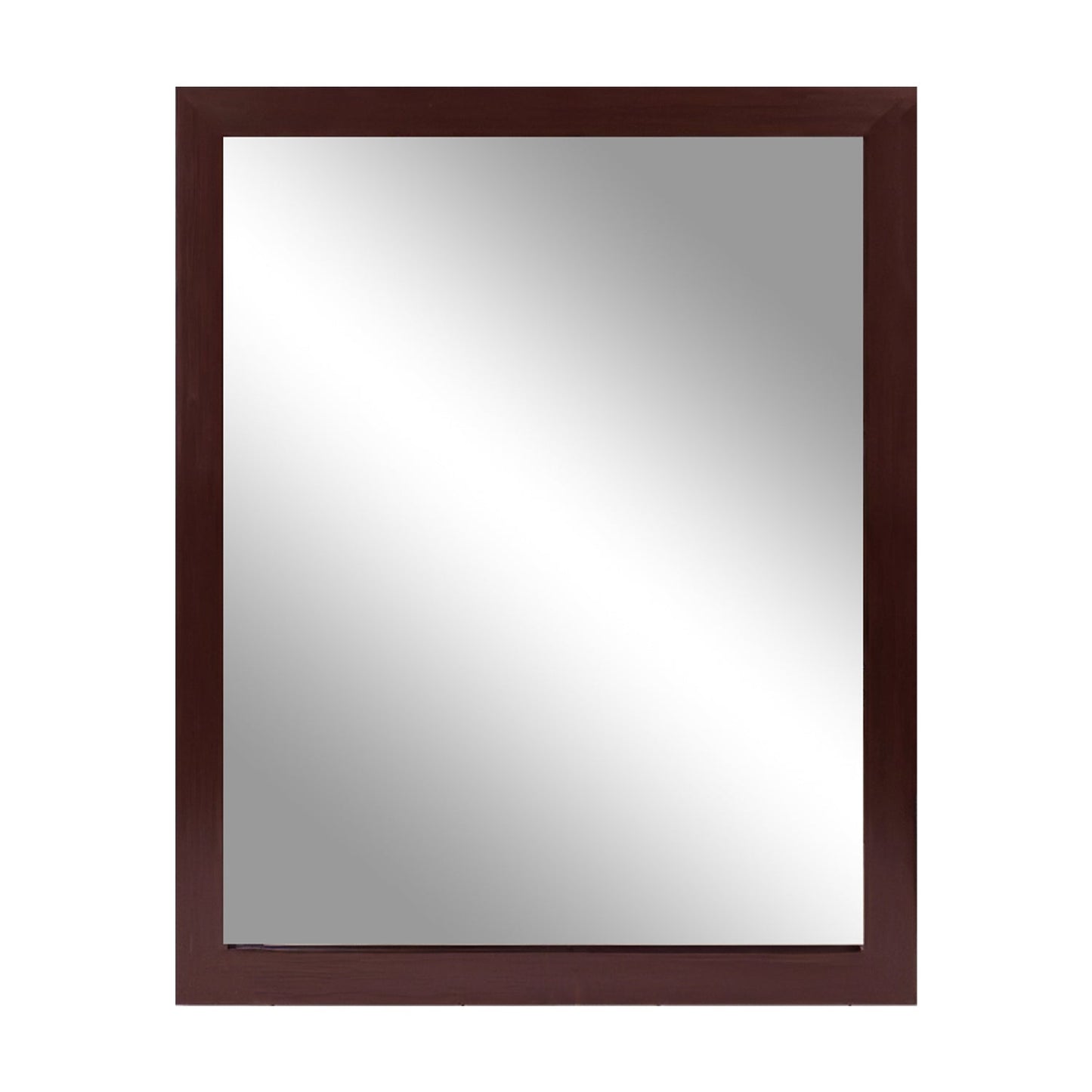 Wooden Frame Modern Wall Mirror