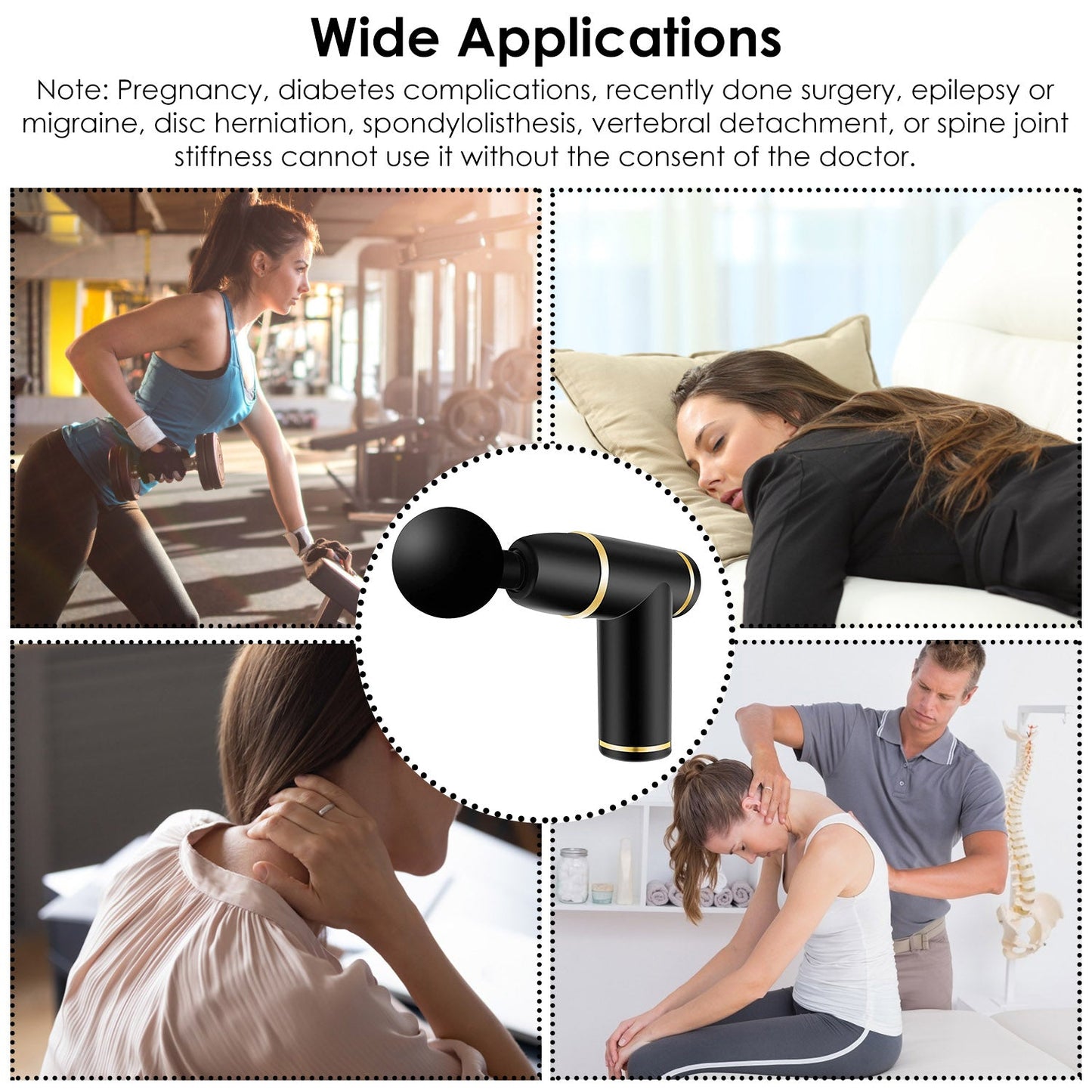 Percussion Massage Gun USB Type C