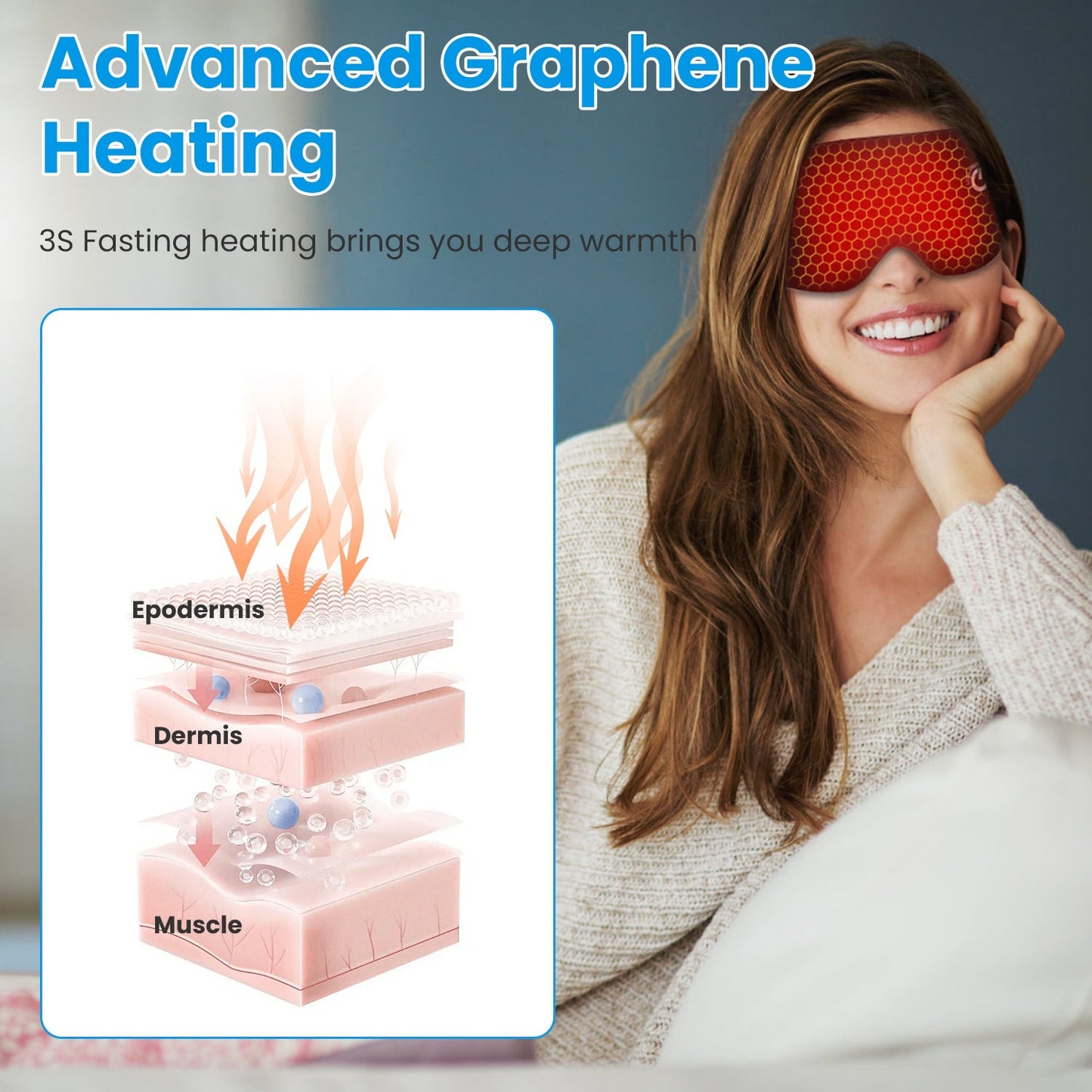 Cordless Heated Eye Mask