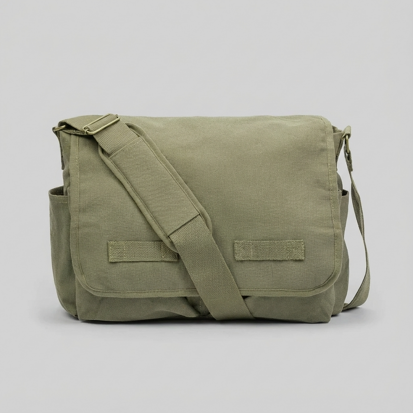 Men's Canvas Messenger Bag – Daily Commuter Carry