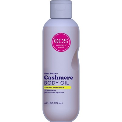 eos Shea Better Cashmere Body Oil Vanilla 6 fl oz - New