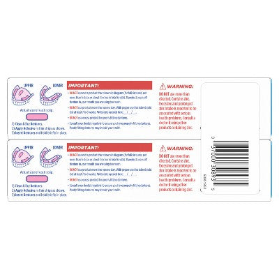 Fixodent Complete Original Denture Adhesive Cream 2.4oz/2pk - Imperfect Box