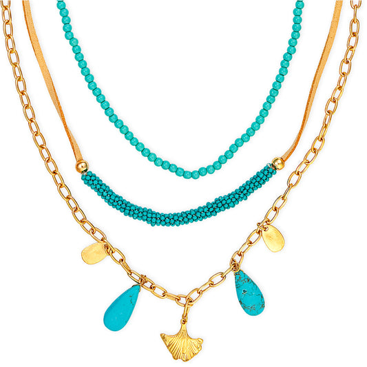 Elsa River Layered Necklace