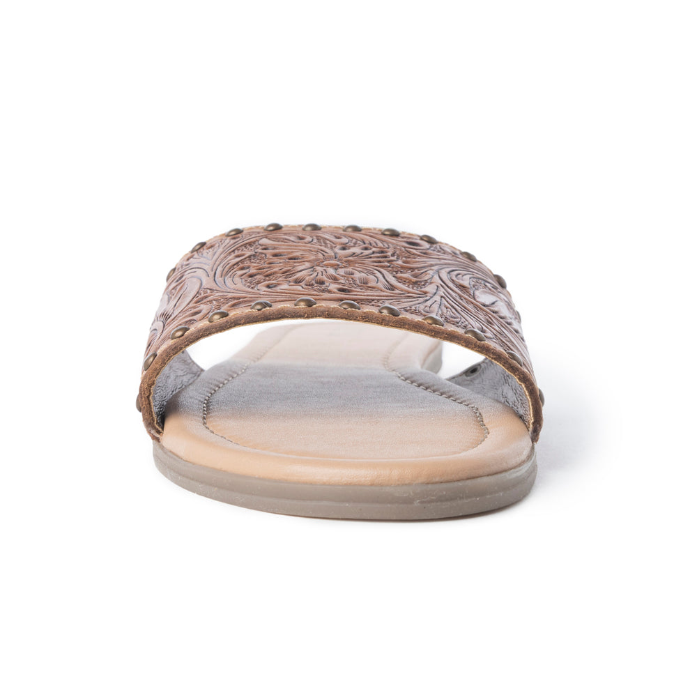 Ellie Hand-Tooled Sandals