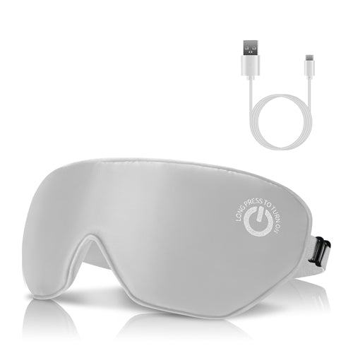Cordless Heated Eye Mask Silk Sleep Eye