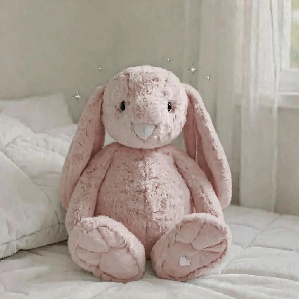 XL Xander Bunny — Oversized Bunny Plush with Warming Lavender Center