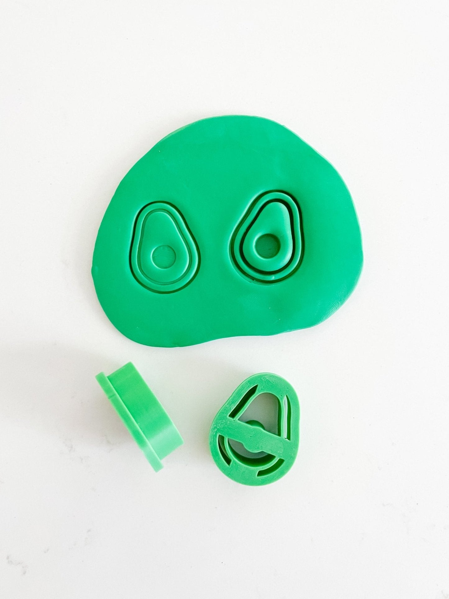 Avocado Polymer Clay Cutter - Studs