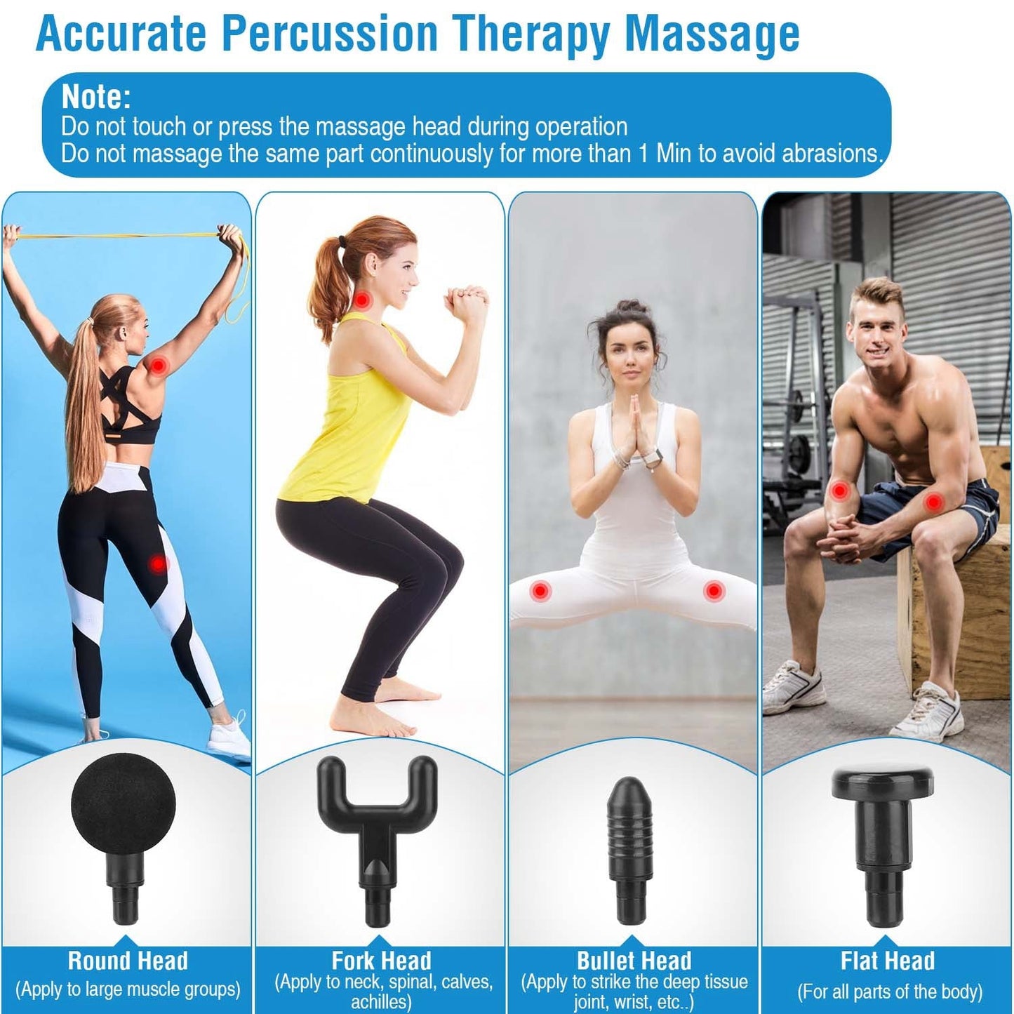 Handheld Leg Body Cordless Massager