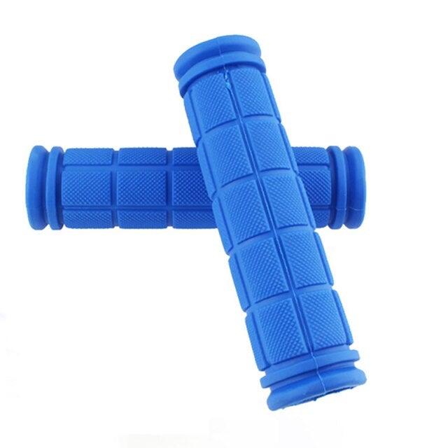 Colorful Cycling Handlebar Cover Bicycle Scooter Handle Bar Rubber Soft Durable Non-Slip End Grip Mountain Road Bicycle Handlebar Grips Specialized Replacement Bike Grips For Beach Scooter Mountain Bicycle