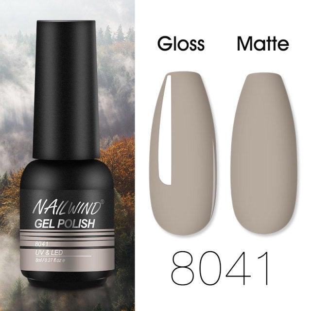 Colorful Glossy Gel Nail Polish 8ml Modern Permanent UV LED Nails Gel Luxury Fashion For Women and Girls Shine Design