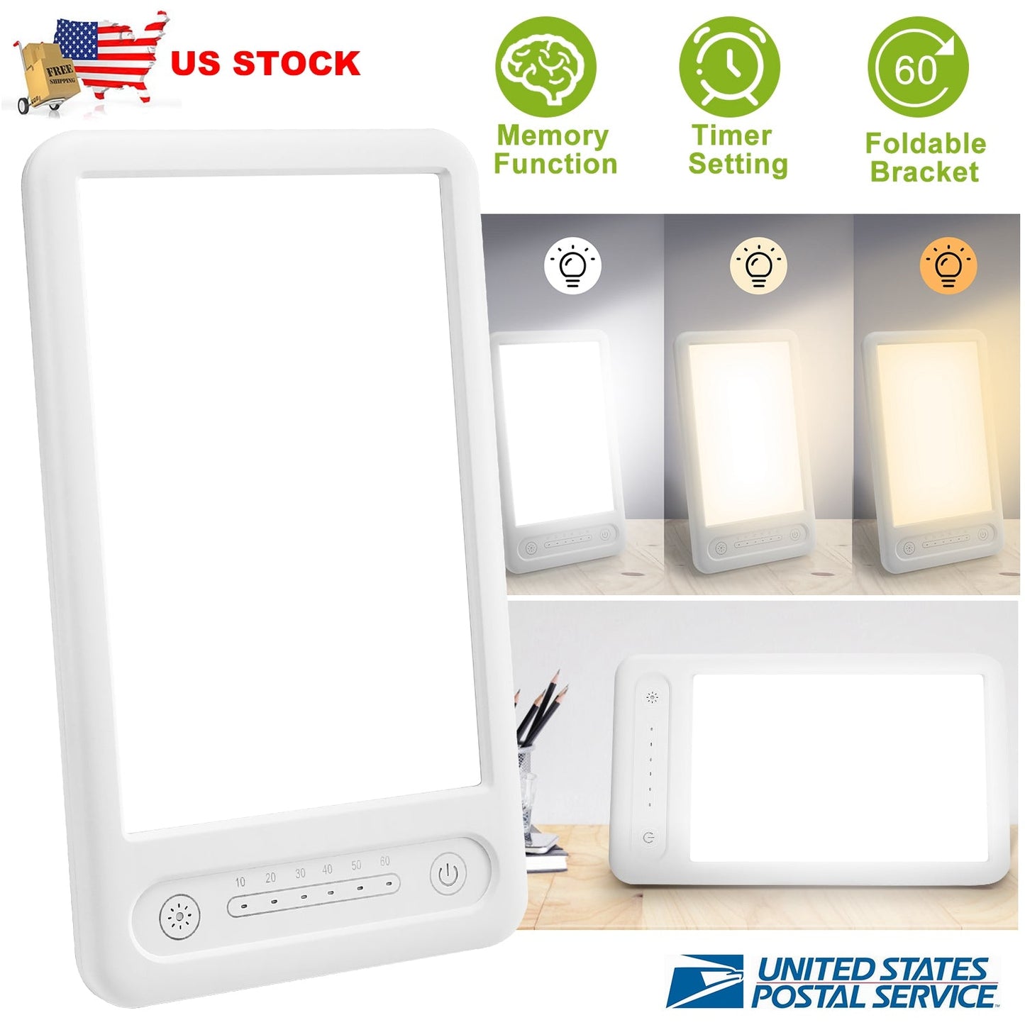 Facial LED Light Therapy Lamp
