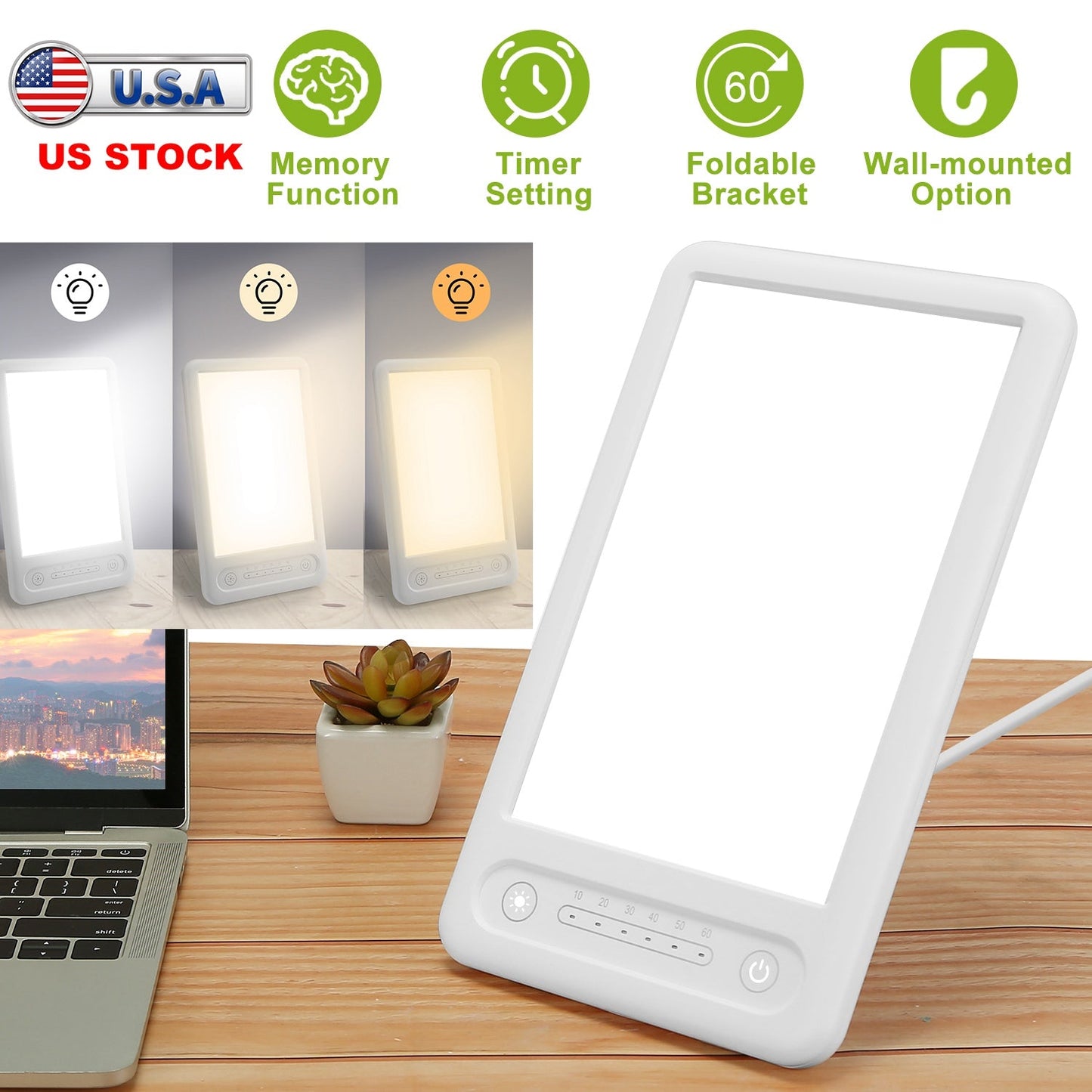 Facial LED Light Therapy Lamp