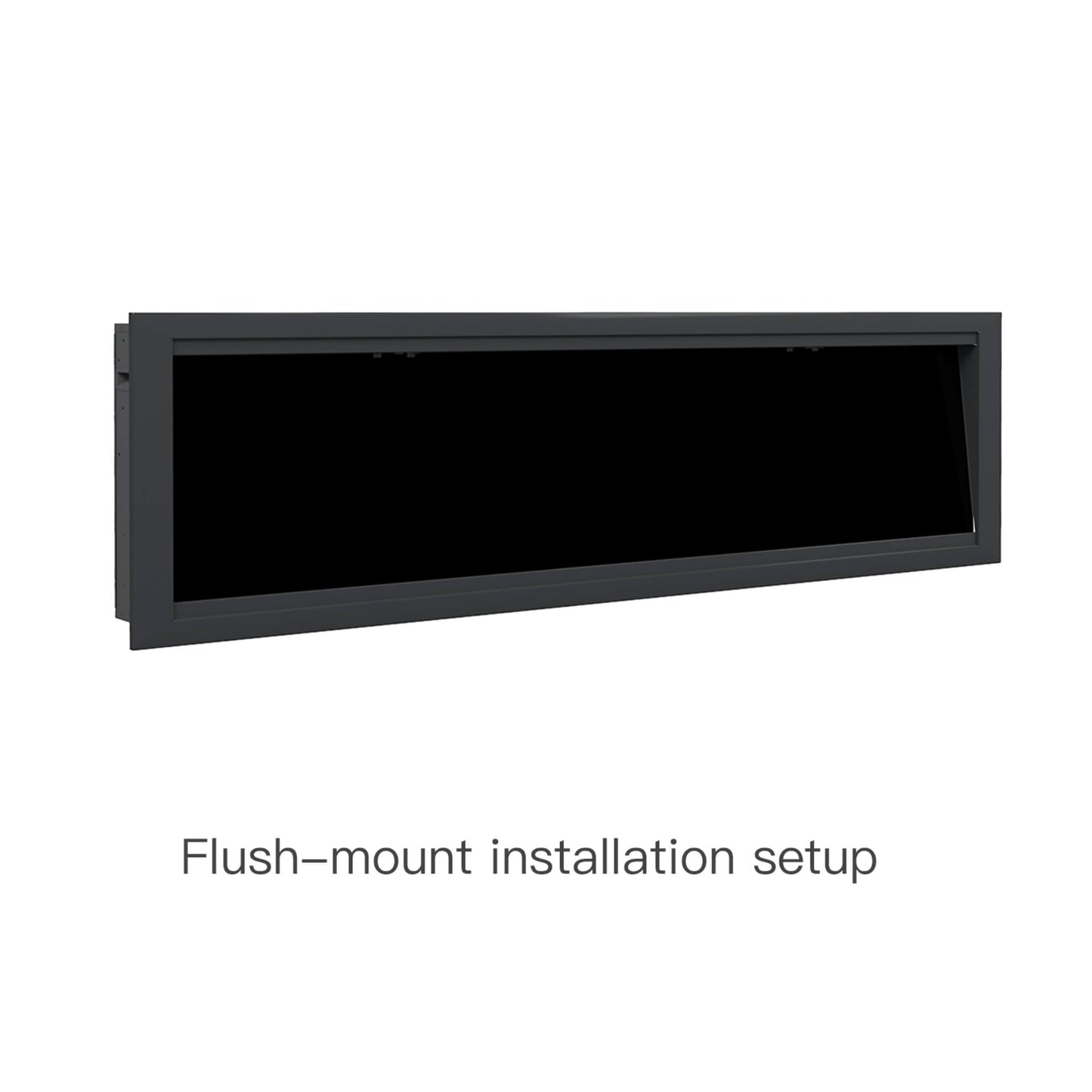 Dynasty Allegro 82-Inch Flush Mount Smart Linear Electric Fireplace [DY-BFM82] (SAK29014)