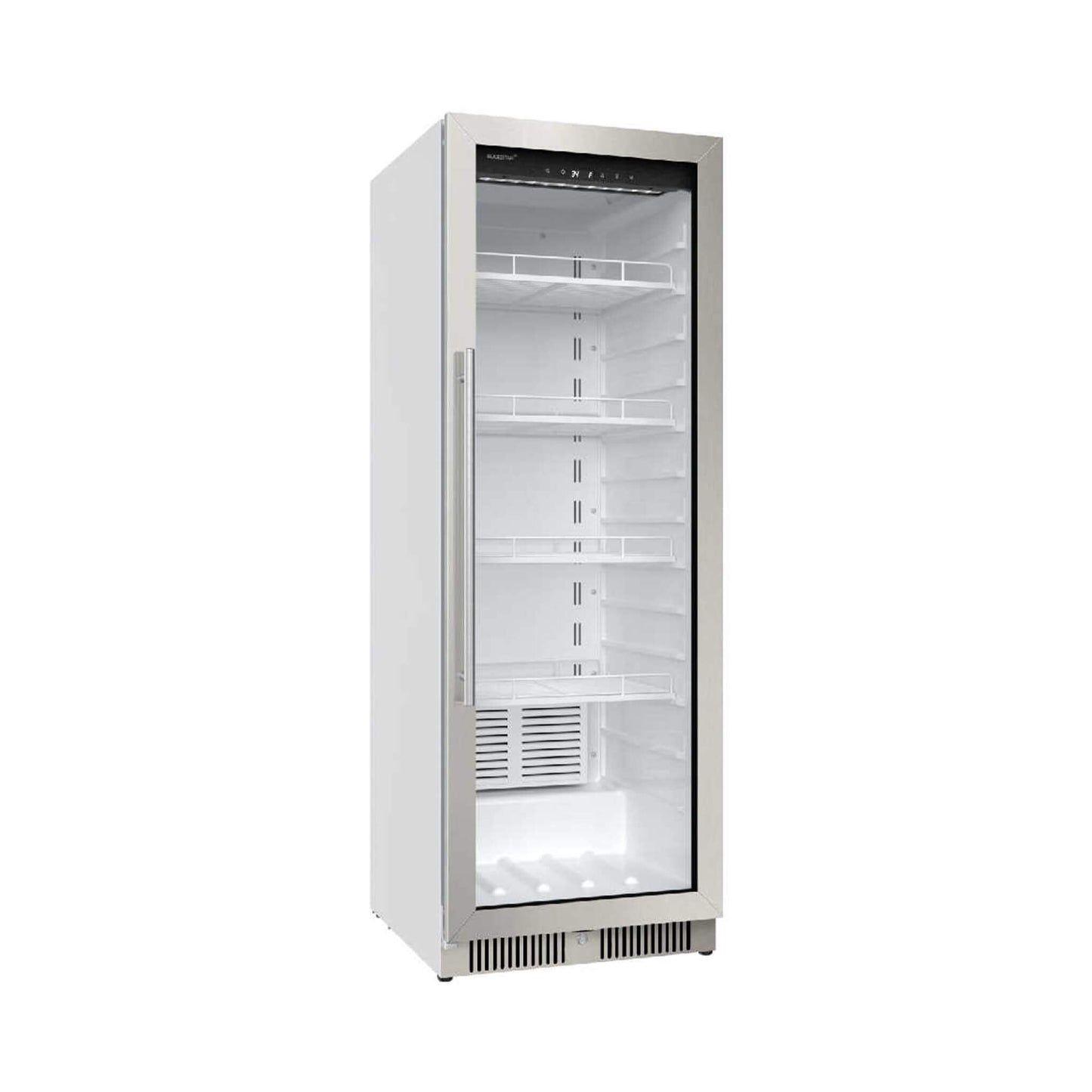 Edgestar 22-Inch 10.1 Cubic Feet Commercial Beverage Merchandiser With Temperature Alarm and Reversible Door [VBM101SS] (SAK45983)