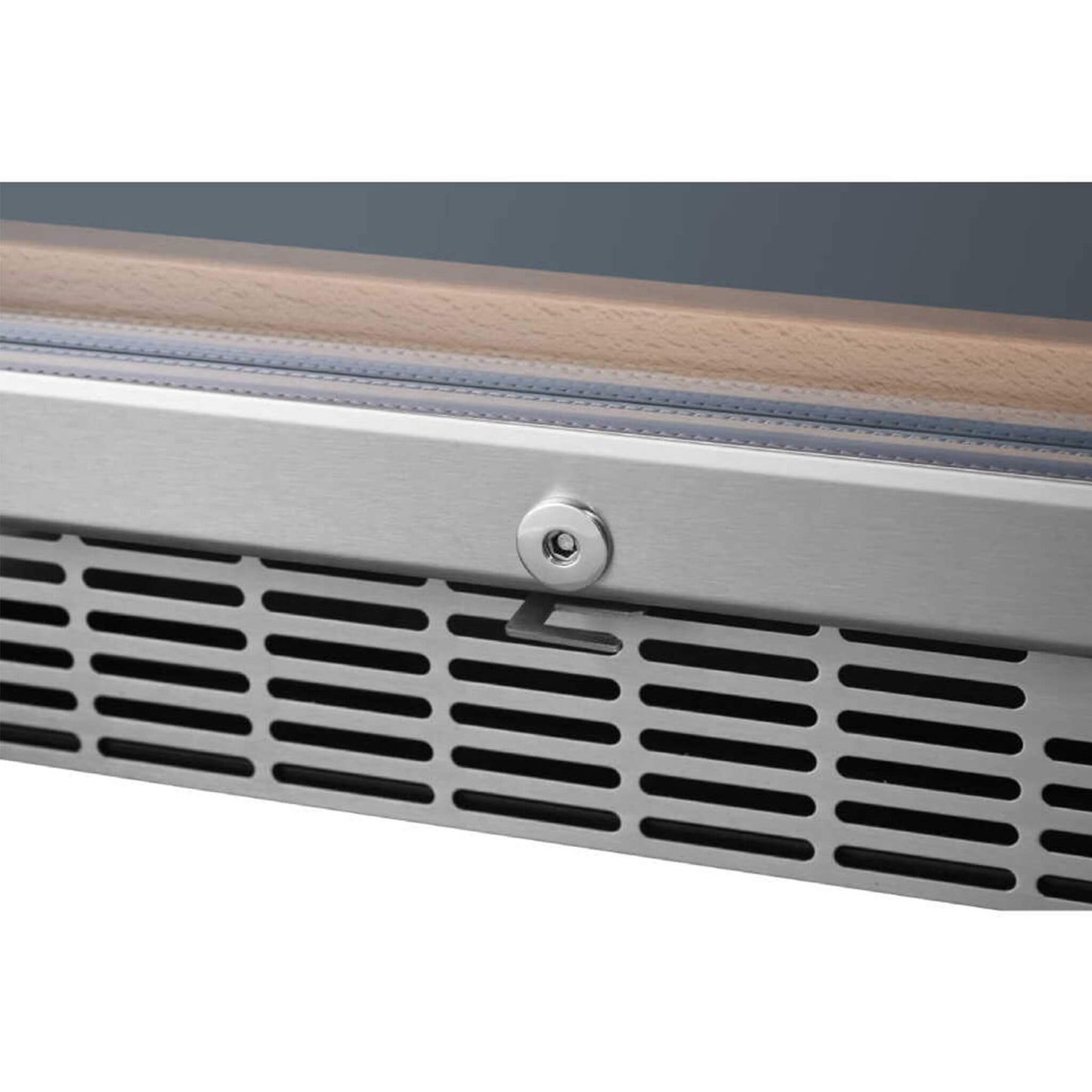 Edgestar 24-Inch Wide 131 Bottle Capacity Built-In Triple Zone Wine Cooler (SAK65891)