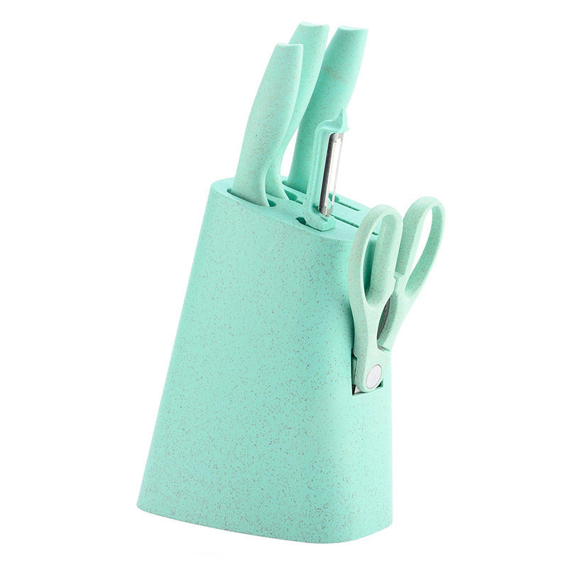 Stainless Steel Children's Complementary Food Gift Set Of Seven Wheat Stalk Cutting Boards