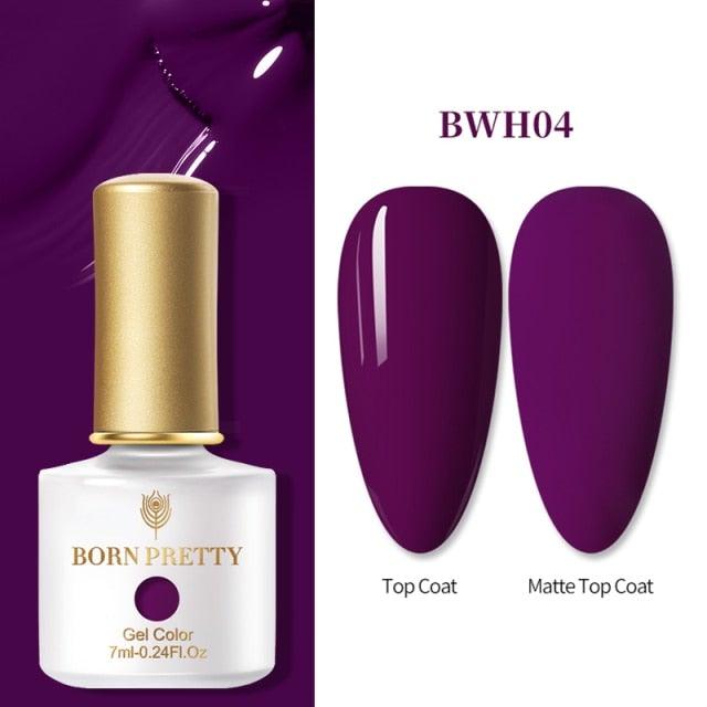 Fashion 2022 New Womens Colorful Nail Gel Polish Modern Glitter Pink Purple UV Diamond Stylish Design Nail Colors Gel For Girls and Women In Shinny Trend Color