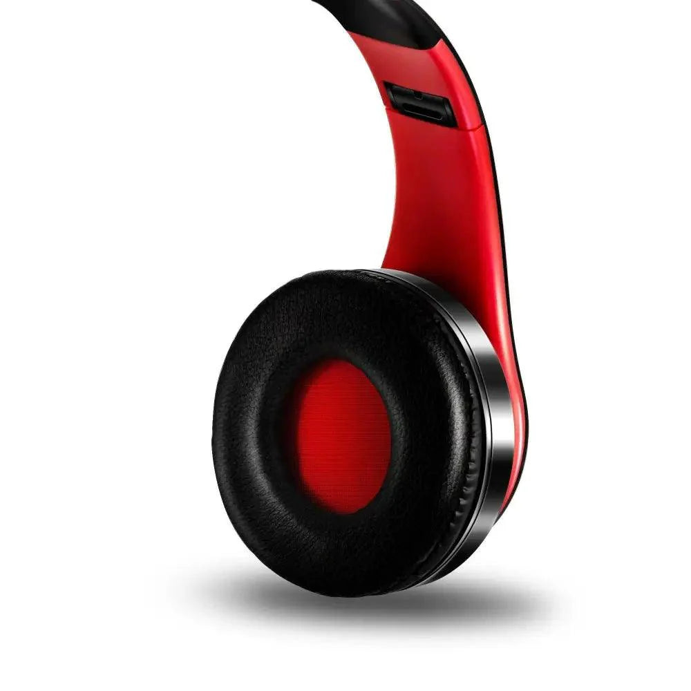 Fashionable  Stereo Earphones Bluetooth Foldable Headphone Music Headset Trendy Headset Lightweight Portable Headphones