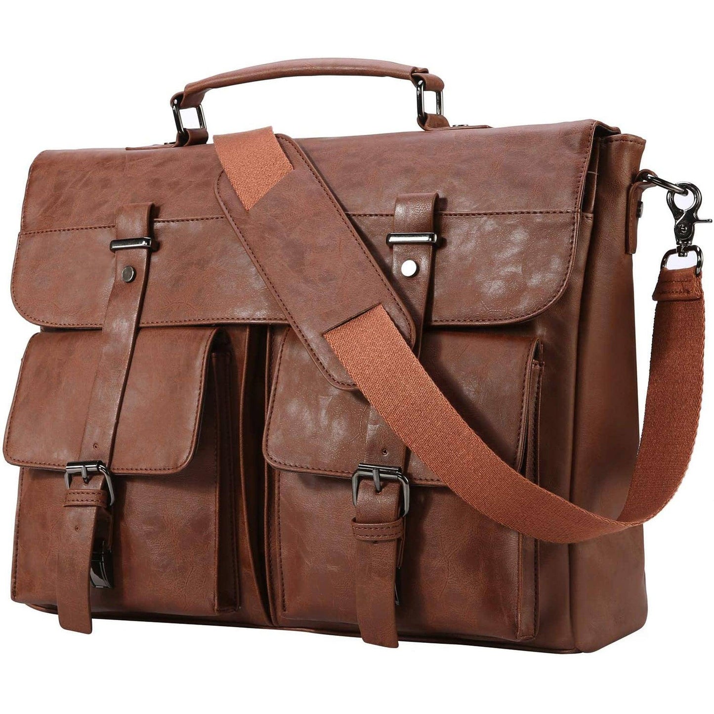 Men's Leather Messenger Bag – Professional Utility Carry
