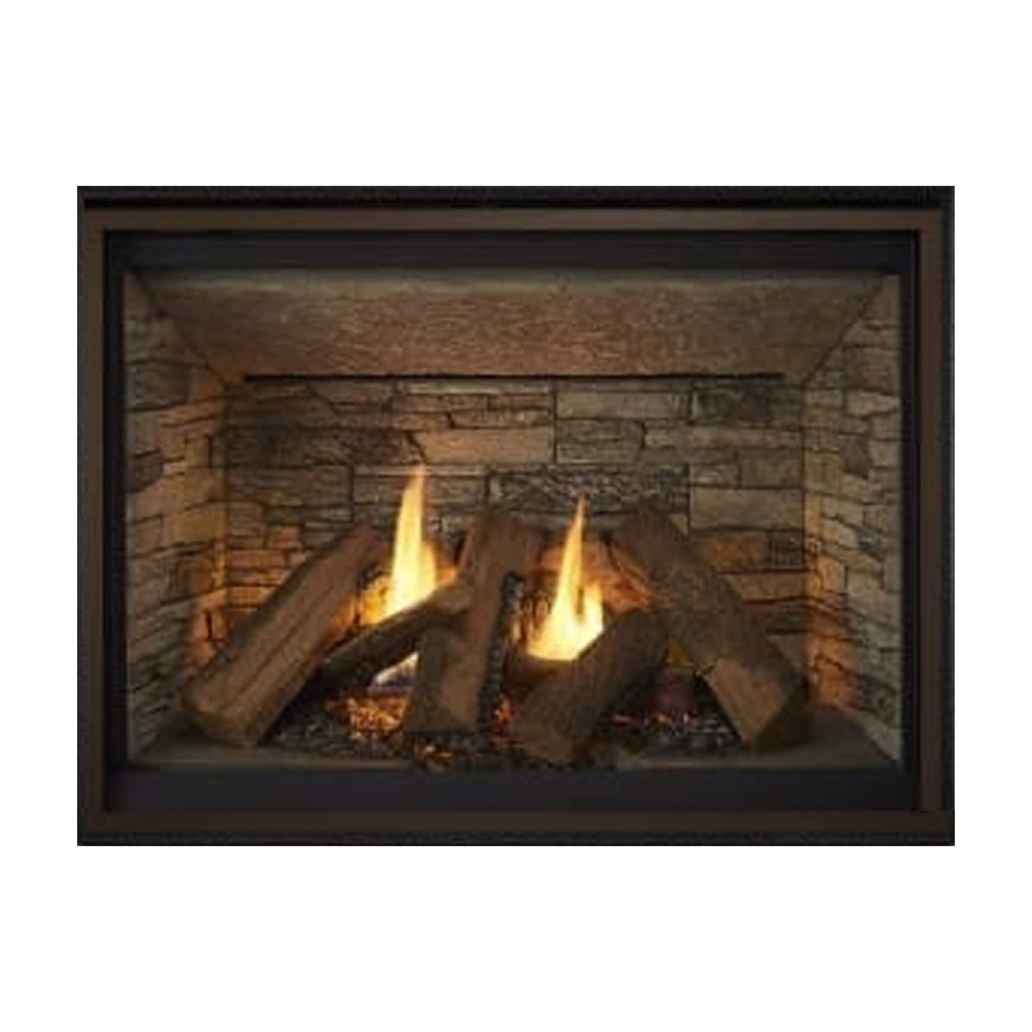 Majestic Meridian 42-Inch Platinum Natural Gas Fireplace [MER42PN] (SAK51823)