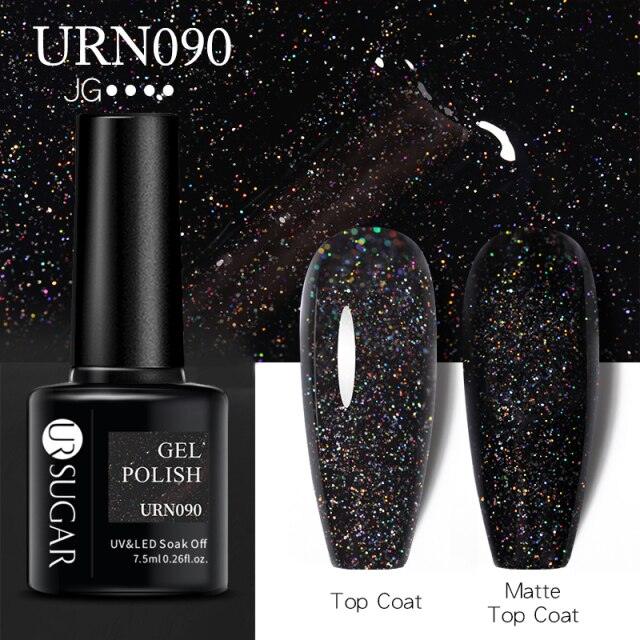 Matte Pink Blue Gel Nail Polish Semi Permanent LED Nail Art Design Elegant Warm Colors For Womens