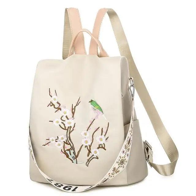 Modern Elegant  Waterproof Women's Backpack Fashionable Anti-theft Women Backpacks Nice Print School Bag High Quality Large Capacity Backpack