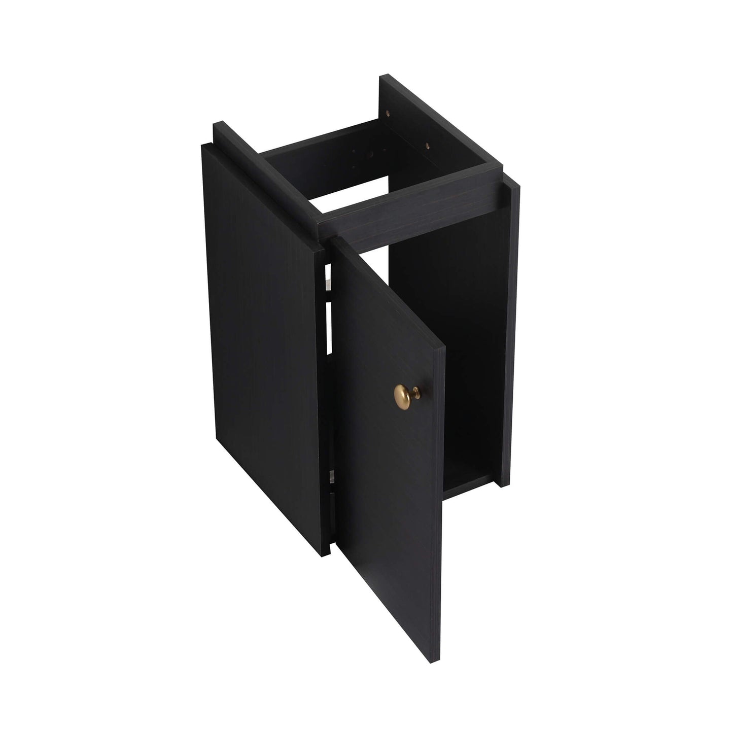 Nuvia Modern Wall-Mounted Bathroom Vanity With Ceramic Sink And Soft Close Door (SAK05214)