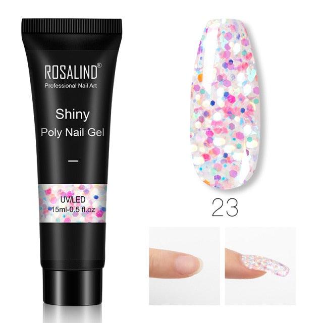 New Popular Nail Polish Gel 15ml UV Nail Extension Gel Permanent Nail Art Manicure Design Fashion Gel For Womens
