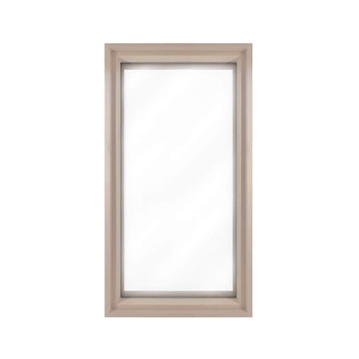 Prosaunas 17-5/8X31 Framed Hemlock Tempered Dual Pane Clear Glass Sauna Window (SAK44067)