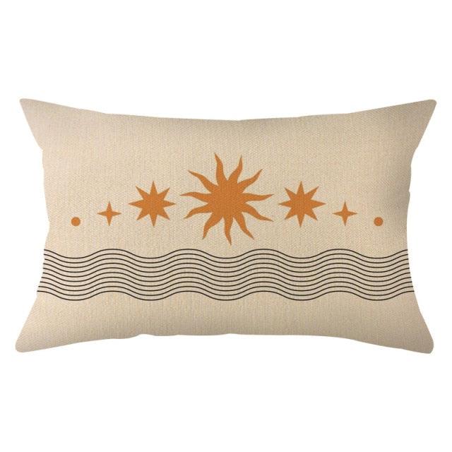 Rectangle Cushion Cover Cotton Fine Linen Pillowcase Brilliant Decorative Lined Linen Comfortable Cushion Covers Throw Pillow Cases For Sofa Pillows Baby Family Home Accessories