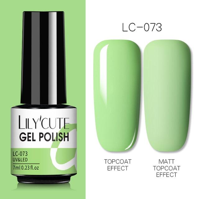 Womens UV Gel Nail Polish Set 7ml Fashion Varnish Colorful Art Manicure Luxury Nail Design For Women